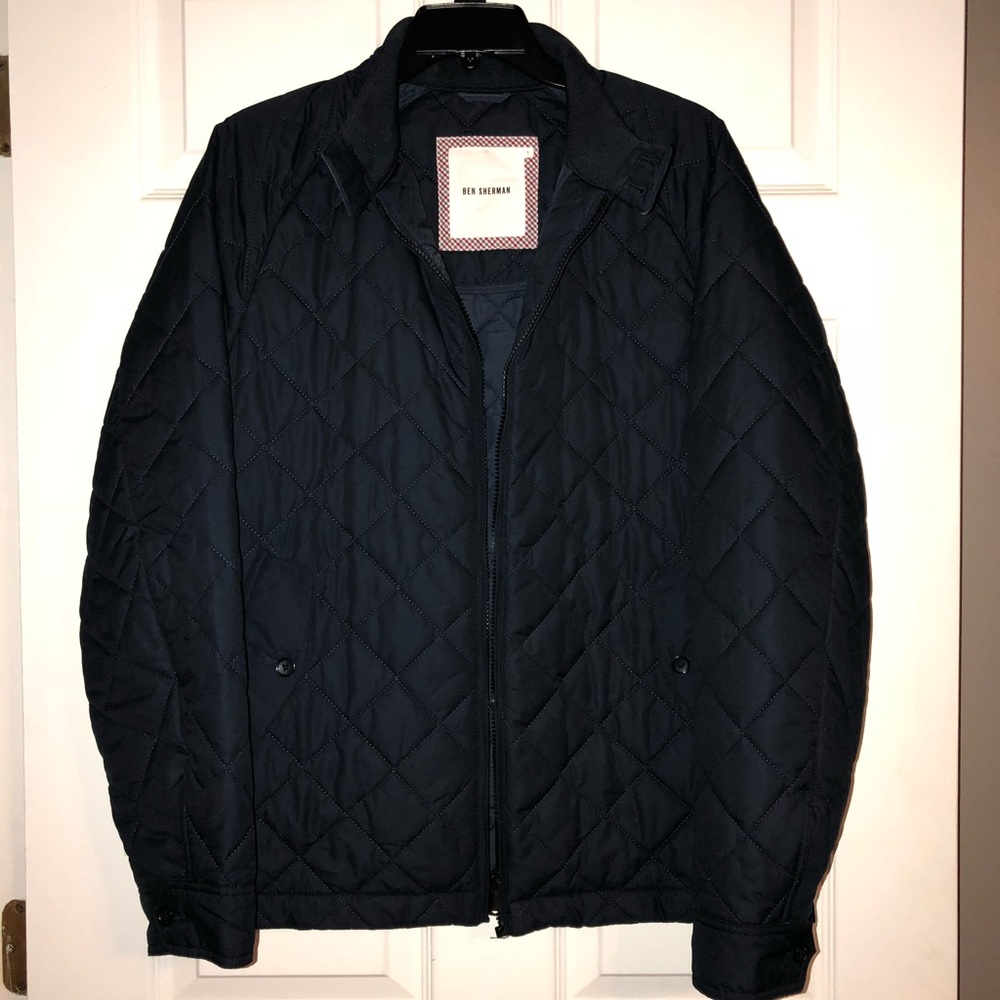 Men’s Quilted Bomber Jacket